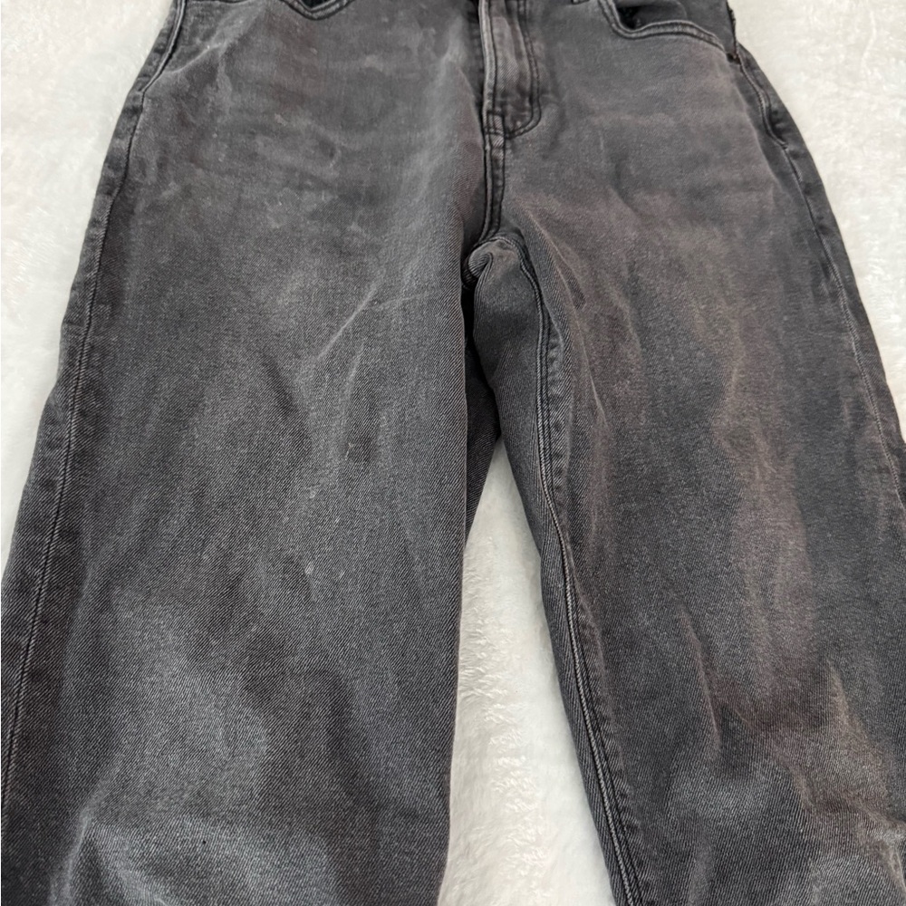 American Eagle Black Stretch Mom Jeans size 2 - Picture 3 of 10